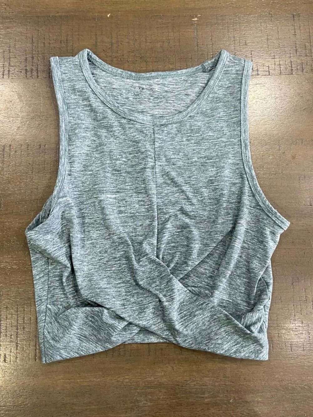 YOGALICIOUS LUX TANK GRAY COLOR SIZE XS